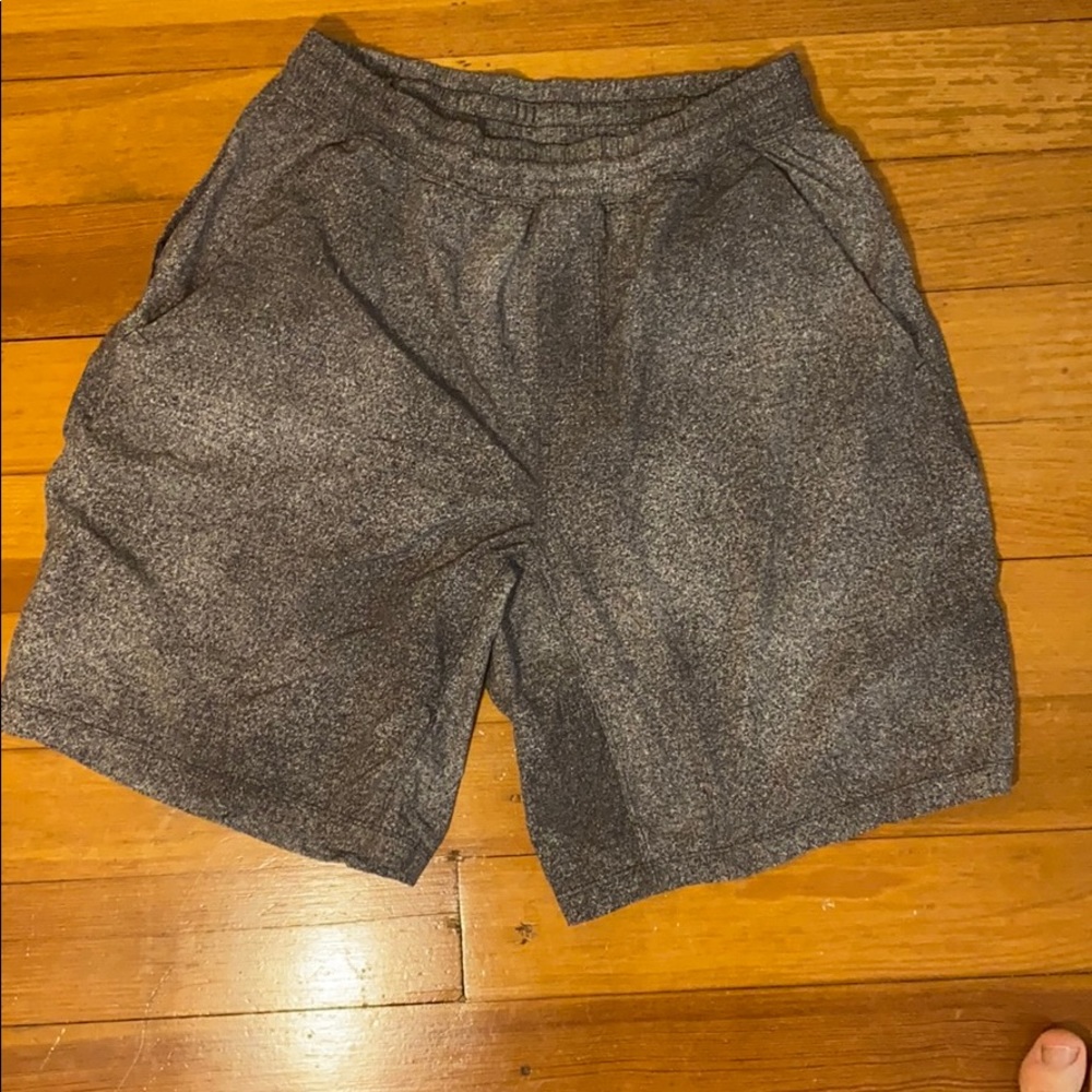Grey lululemon shorts